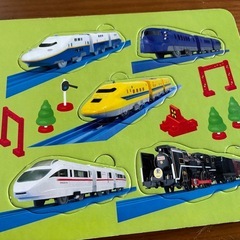 プラレール　パズルブックの画像