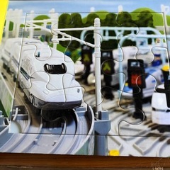 プラレール　パズルブックの画像