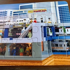 プラレール　パズルブックの画像