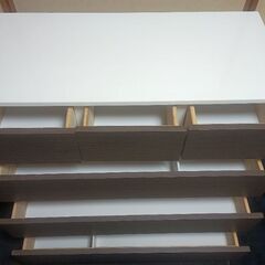 ローチェスト(キャスター付き)　タンス　収納の画像