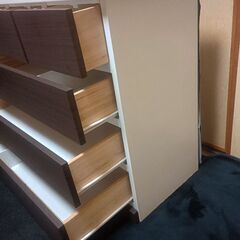 ローチェスト(キャスター付き)　タンス　収納の画像