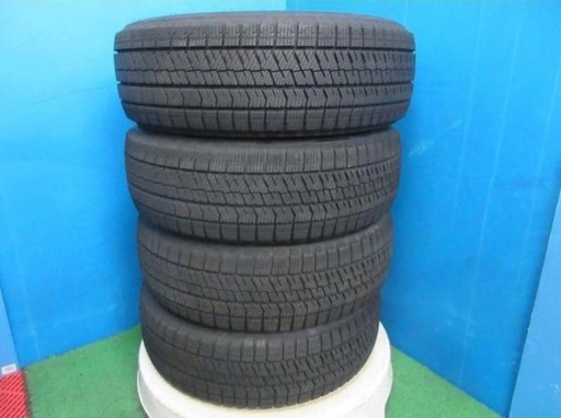 4本セット 2023年製 中古 スタッドレス タイヤ ブリヂストン BLIZZAK VRX2 185/60R15