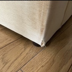 1人用ソファ　黄色　の画像