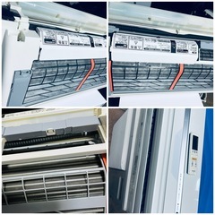 ☘️基本取り付け工賃込み　 PanasonicエアコンCS-565CXR2-W 主に18-20畳200V 2015年製♻️引き取り場合36000円となります。の画像