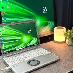 ⭐️Windows11⭐️Office2024⭐️PanasonicレッツノートSV9 第10世代i5 高画質 小型軽量 Bluetooth5.0 webカメラ207万画素の画像