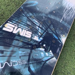 スノーボード　シムス　SIMS 155 ベースワックス済　サイドエッジ調整済の画像