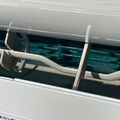 取付け可 ! !◇アイリスオーヤマ エアコン 6畳用 2023年 内部クリーン 単相100V IKF-224G 高圧洗浄済み！保証付き ! !の画像