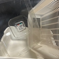 水切りかごセット　蓋付き　assist 大型サイズ　の画像