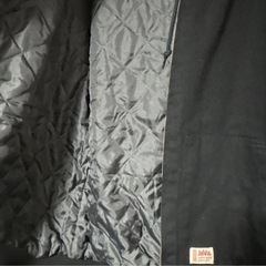 JaVa. 黒 キルティングコットンブルゾンの画像