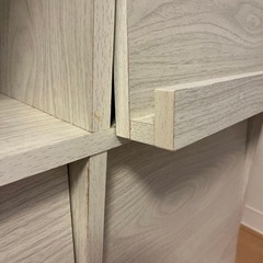 ディスプレイラック 4マス ホワイトの画像