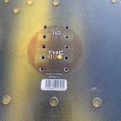 スノーボード　ロシニョール　163 ベースワックス済　サイドエッジ調整済の画像