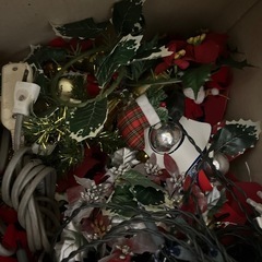 【決まりました】【無料】　クリスマスの電飾や飾り　多量の画像