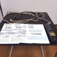 【ジャンク品】シャープ 1TB 2チューナー ブルーレイレコーダー AQUOS BD-HDW80の画像