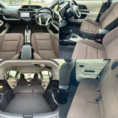 コミコミ🚘車検2年付！ドラレコ！ナビ！TV！Bluetoothオーディオ！ETC！アルミホイール！アクア！の画像