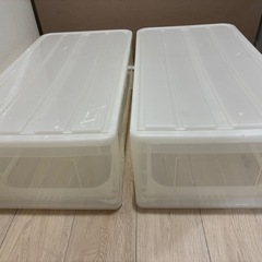 【無料】収納ケース　透明の画像