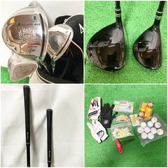 ゴルフクラブセット　ゴルフ用品　処分　まとめ売り　12本　キャディバッグもの画像