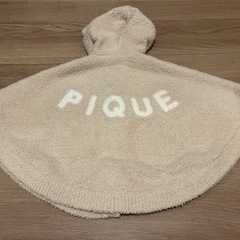 【決まりました】美品ジェラピケ　ベビーポンチョの画像