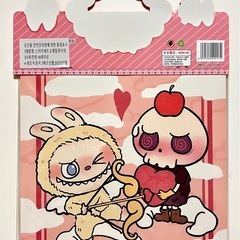 ラブブ シールバック❤️赤の画像