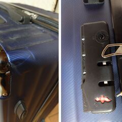 [ｈｉｄｅｍａｓａ] スーツケース キャリーケース 約65L　 ファスナー式 　Mサイズ 軽量 耐衝撃 大型  キャリーバッグ 65L 4-7泊 静音 360度回転 ダブルキャスター修学 旅行 ビジネス 出張 入院 sc504-24の画像