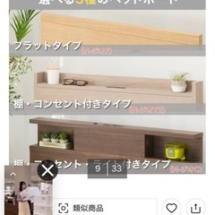 【ニトリ】収納付きベッド　コンセントありの画像
