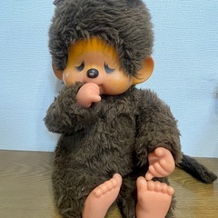 大サイズ   泣き顔モンチッチ　昭和レトロ　レア　セキグチ ぬいぐるみ ヴィンテージ モンチッチ Sekiguchi セキグチ の画像