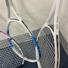 ソフトテニスラケット　ヨネックス2本　カワサキ2本　nx10powerの画像
