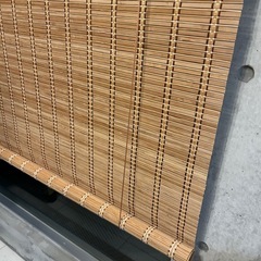 高さ200幅100の竹製ブラインド２つセットの画像