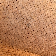 竹か籐か何かの⚠️穴あきの画像