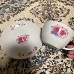 スージーズーのマグカップとお皿　ノベルティ