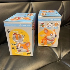 コーギーマンピンクの画像