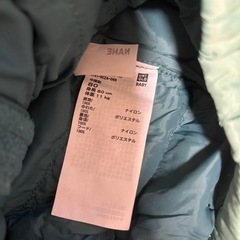 UNIQLO ユニクロ　ベビー　ダウンジャケット　上着　こコートの画像