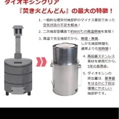家庭用 焼却器 ダイオキシンクリア 焚き火どんどん 60L 日本製 MOKIの画像