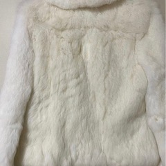 Pinky GIRLS 白 ファージャケット ふわふわ 冬コーデに◎の画像