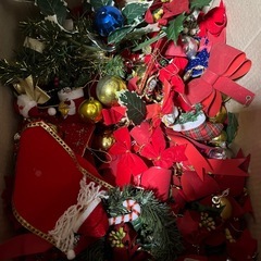 【決まりました】【無料】　クリスマスの電飾や飾り　多量の画像