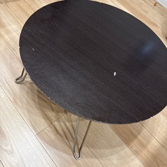 ローテーブル　ブラウンの画像