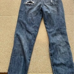 EMODA クラッシュストレートデニム ダメージ加工 の画像