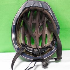 自転車用ヘルメット 保存品　USED　濃紺の画像