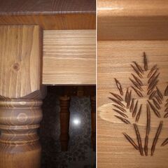 ★★★ カントリー調ダイニング4点セット ★★★の画像