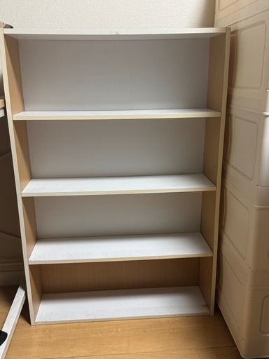 本棚2個セット (M) 下都賀の収納家具《本棚》の中古あげます・譲ります