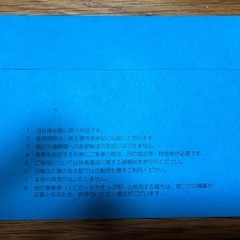 東京メトロ
株主優待券　乗車券12枚の画像