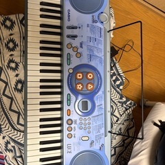 【引き取り限定】電子キーボード／動作確認済み／1/25までの画像