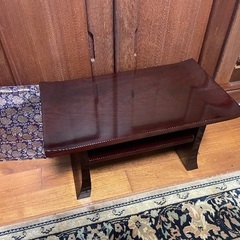 紫檀　☆☆　経机　　巾55x奥行30ｘ高さ30cm　☆☆の画像