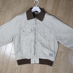 ★新品・未使用★ZARA ストライプジャケットの画像