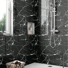 大理石風プリントタイル100枚新品未使用品の画像