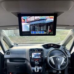 セレナ26系後期型★本車検フルR9年12月迄★ハイウェイスターSハイブリッド・大型純正SDナビ・後部フリップダウンモニター・両側Pスライドドア…の画像