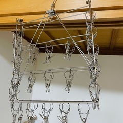 アイリスオーヤマ 洗濯ピンチハンガーの画像