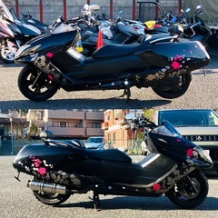  YAMAHAマグザム250カスタム♪エンジンオイル、バッテリー、プラグ新品＆外装仕上げずみ^_^♪の画像