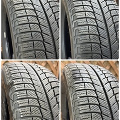 ワ）MICHELIN X-ICE3+ ミシュラン エックスアイススリープラス 225/60R17 102T スタッドレスタイヤ 冬タイヤ 4本セットの画像
