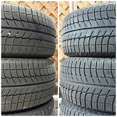 ワ）MICHELIN X-ICE3+ ミシュラン エックスアイススリープラス 225/60R17 102T スタッドレスタイヤ 冬タイヤ 4本セットの画像