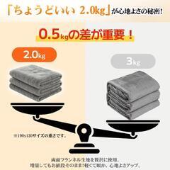 【新品】ふんわり素材 電気毛布 掛け敷き 大判 洗える ひざ掛け 電気ブランケットの画像